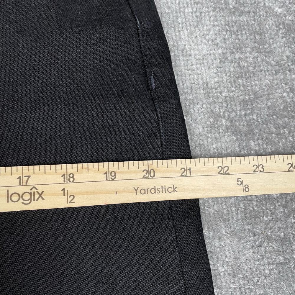 Madewell The Perfect Vintage Flare Jean Black Sherborn Wash High Waist Size 31 - Picture 15 of 16